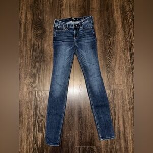 Size 3 Long Hollister Indigo Skinny Jeans